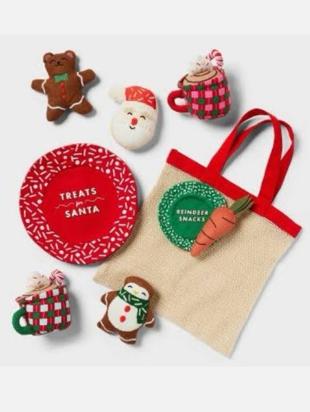 pillowfort Cocoa for Santa Interactive Play Set - Red & Green